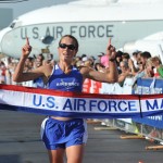 Caroline White at finish best picture